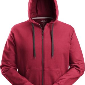 Snickers 2801 Classic Zip Hoodie - Chili Rood - XL