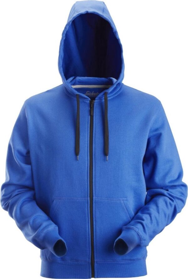 Snickers 2801 Classic Zip Hoodie - Kobalt Blauw - L