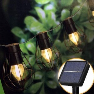 Solar Led Lichtslinger - 10 Lampen