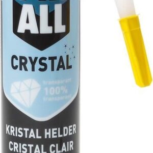 Soudal Lijmkit MS polymer Fix All Crystal transparant 290ml (per 2 stuks)