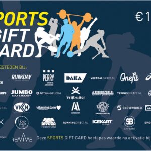 Sports Gift Card - Cadeaukaart 100 euro