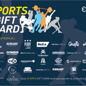 Sports Gift Card - Cadeaukaart 75 euro