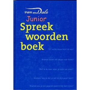 Spreekwoordenboek Junior Van Dale