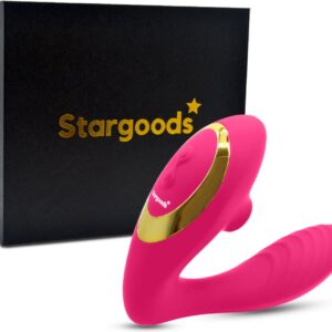 Stargoods Double Date Vibrator - Vibrators voor Vrouwen - Vibrator - Sex Toys - Fluisterstil - 20 standen - Roze