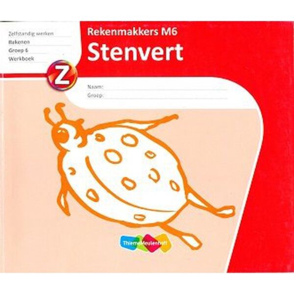 Stenvert Rekenmakkers M6 (rode uitvoering)