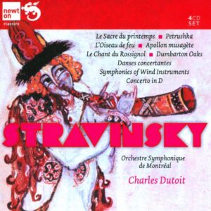 Stravinsky Orchestral Works 4-Cd