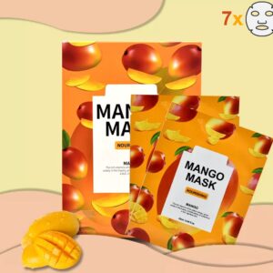 Summer Girl - Sheet Mask - Mango - Gezichtsmasker - 7 stuks