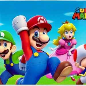 Super Mario Placemats - 4 stuks