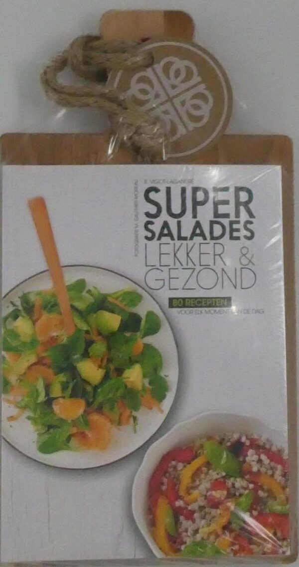 Super salade met snijplank