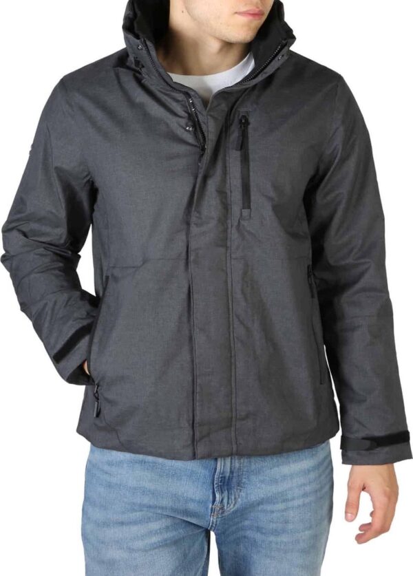 Superdry Hurricane Jas Zwart L Man