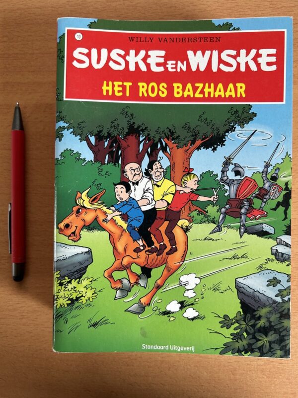 Suske en Wiske 10 Het ros Bazhaar a-5 uitgave