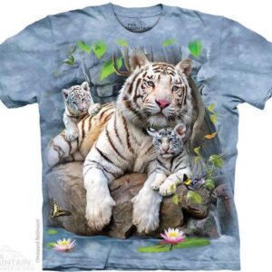 T-shirt White Tigers of Bengal XXL