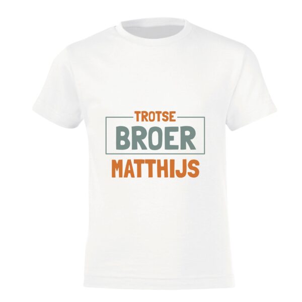 T-shirt met naam - Ik word grote zus / broer - 10 jaar