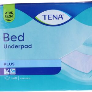 TENA Bed Plus onderlegger 40 x 60 cm, 40 stuks . Voordeelbundel met 2 verpakkingen