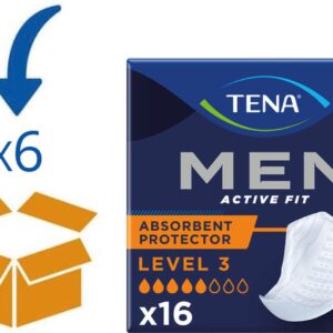 TENA Men (Active Fit) Level 3 - 6 pakken - 96 stuks