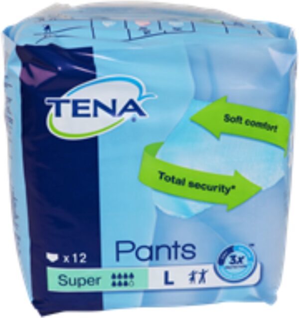 TENA Proskin Pants Super - Large (793614)- 100 x 12 stuks voordeelverpakking