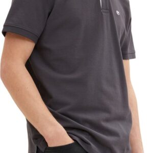 TOM TAILOR basic polo with contrast Heren Poloshirt - Maat M