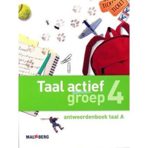 Taal Actief versie 4 Antwoordenboek Taal 4A