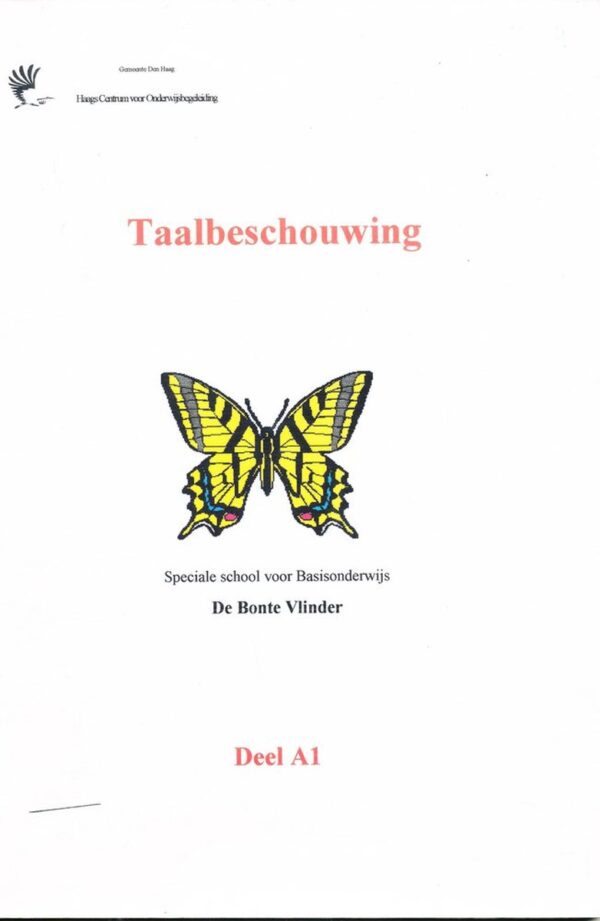 Taalbeschouwing Handleiding deel A1