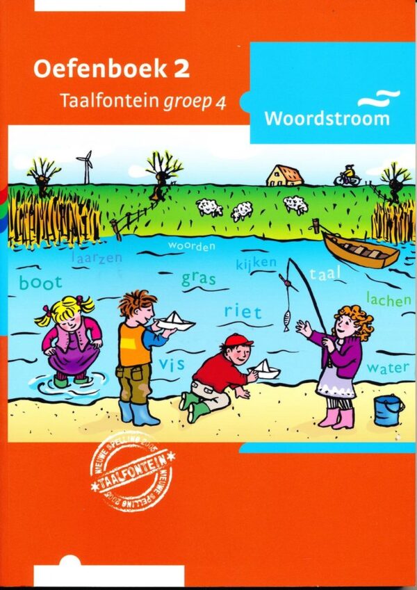 Taalfontein Woordstroom Oefenboek 2 groep 4 (per pak 5 stuks)