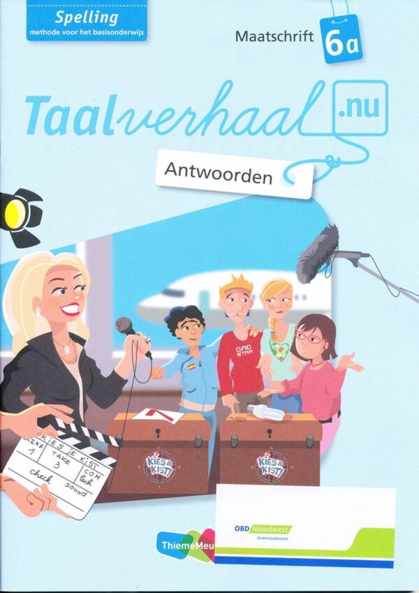 Taalverhaal Nu Antwoorden Maatschrift Spelling 6A