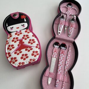 Takusan - Kokeshi Manicure set - Japanse stijl - nagelverzorging - japans meisje - geisha - cadeau