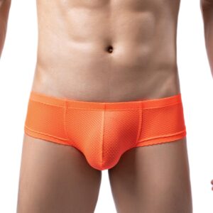 Tanga-Heren-Oranje-Sexy-Erotisch-Kwaliteit-Mannen-Opwindend-Lingerie