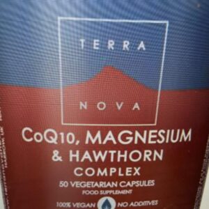 Terranova CoQ10, magnesium & hawthorn complex Inhoud: 50 capsules