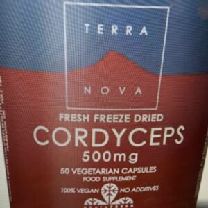 Terranova Cordyceps 500 mg Inhoud: 50 vcaps