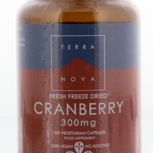 Terranova Cranberry 300 mg Inhoud: 100 capsules