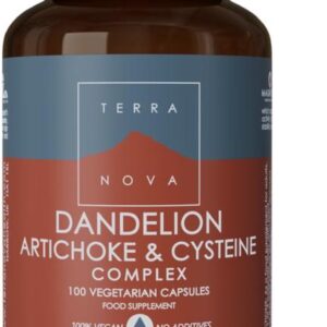 Terranova Dandelion artichoke & cyste complex Inhoud: 100 capsules