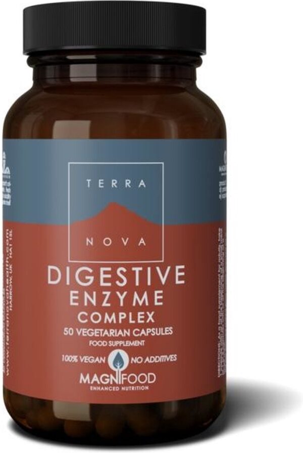 Terranova Digestive enzyme complex Inhoud: 50 vcaps