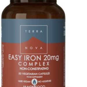 Terranova Easy iron 20 mg complex Inhoud: 50 vcaps