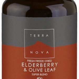 Terranova Elderberry & olive leaf blend Inhoud: 40 gram