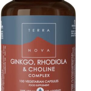 Terranova Ginkgo, rhodiola & choline complex Inhoud: 100 capsules