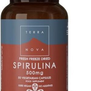 Terranova Spirulina 500 mg 50 capsules