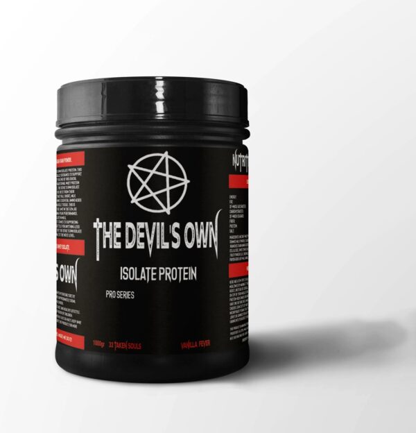 The Devil's Own | Isolaat protein | Vanilla | 1kg 33 servings | Eiwitshake | Proteïne shake | Eiwitten | Proteïne | Supplement | Isolaat | Isolate | Nutriworld