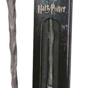 The Noble Collection Harry Potter (Tover)staf Wand Replica Death Eater Skull 38 cm Bruin