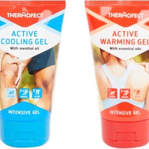 Thermofect Active Cooling Gel & Active Warming Gel 2 x 150 ml - Voordeelverpakking - Verkoelende en Verwarmende Spiergel - Voordeelset Spierbalsem