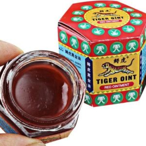 Tiger Balm - Tijgerbalsem - Rode Balsem - Sterk - Spierbalsem - Snelle & Effectieve Verlichting - 3 stuks - 3 x 21 gram