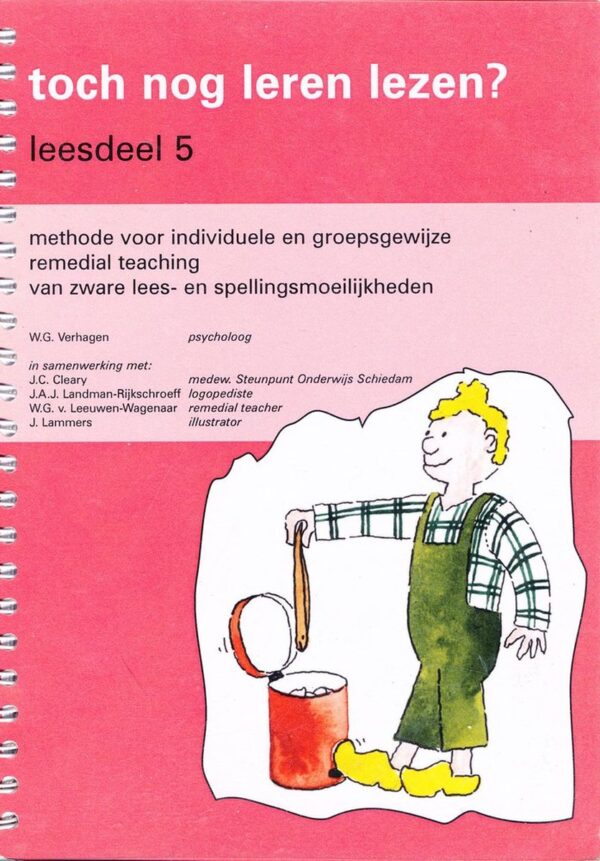 Toch nog leren lezen? Versie 2 Leesdeel 5