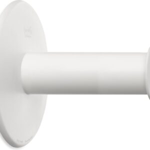 Toiletrolhouder met wandbevestiging, Organic, Wit - Koziol | Plug'N'Roll