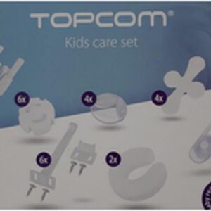 Topcom Kinderbeveiliging - Kind - Beveiliging - Veiligheidssloten -Kinderslot - Huis kindveilig maken - Set van 25 - Kids care set - hoekbeschermers - s