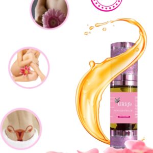 URlife® Yoni Olie- Vaginale Gezondheid- Vaginale Verzorging- Antibacterieel- Ph Neutraal- Helpt tegen Schimmelinfectie en verwijdert Vaginale Geur
