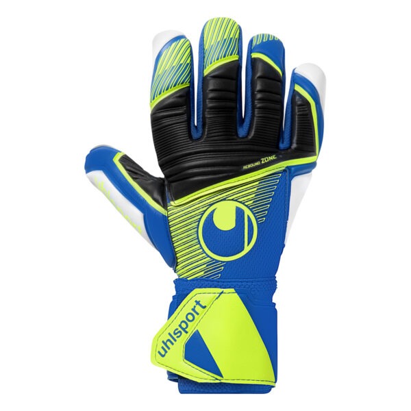 Uhlsport Absolutgrip HN Pro Keepershandschoenen Kids Blauw Felgeel Wit