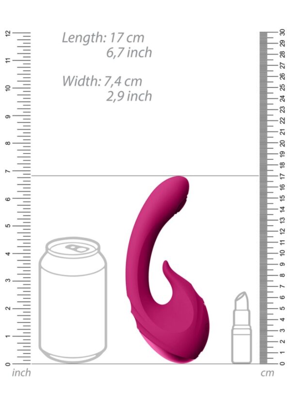 VIVE by Shots - Miki - Pulse Wave Flickering G-Spot Vibrator - Pink