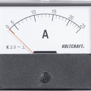 VOLTCRAFT AM-70X60/25 A Inbouwmeter AM-70X60/25 A 25 A Weekijzer
