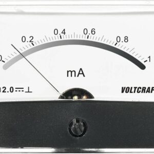 VOLTCRAFT AM-86X65/1MA Inbouwmeter AM-86X65/1 mA/DC Draaispoel
