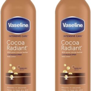 Vaseline Bodylotion Spray & Go - Cocoa 2 x 190 ml