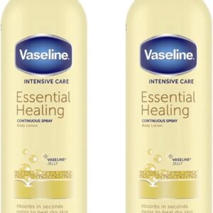 Vaseline Spray & Go Essential Healing Bodylotion - 2 x 190 ml